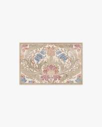 Flourish Cream Rug by Liberty Brown - 60x90 - Machine Washable Area Rug - Kid & Pet Friendly - Indoor Rugs - Ruggable - thumbnail 1