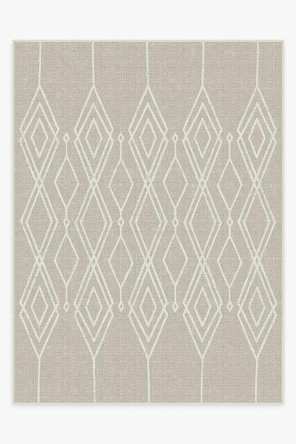 Gemma Lattice Natural Outdoor Rug - 275x365 - Machine Washable Area Rug - Kid & Pet Friendly - Indoor Rugs - Ruggable - image 1