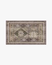 Rumi Olive & Tan Rug - 185x275 - Machine Washable Area Rug - Kid & Pet Friendly - Indoor Rugs - Ruggable - thumbnail 2
