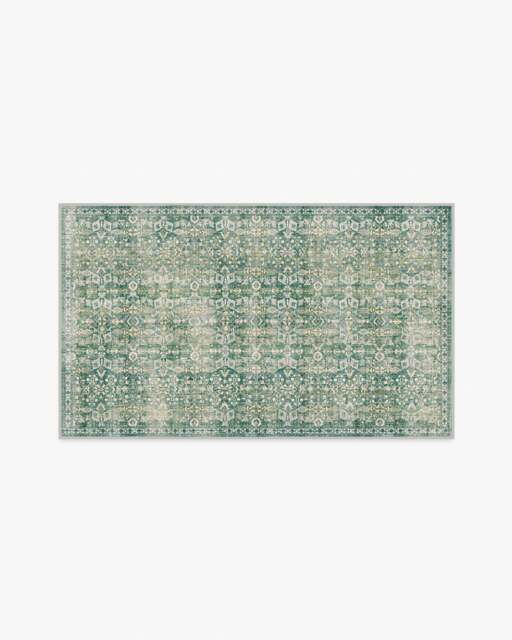 Sierra Sage Flatwoven Rug - 90x150 - Machine Washable Area Rug - Kid & Pet Friendly - Indoor Rugs - Ruggable - image 1