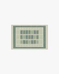 Agnes Green Rug - 60x90 - Machine Washable Area Rug - Kid & Pet Friendly - Indoor Rugs - Ruggable - thumbnail 1
