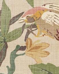 Bamboo & Bird Blush & Jade Flatwoven Rug by Sanderson - 275x365 - Machine Washable Area Rug - Kid & Pet Friendly - Indoor Rugs - Ruggable - thumbnail 4