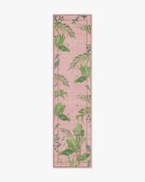 Palm House Rose Rug by Sanderson Pink - 60x90 - Machine Washable Area Rug - Kid & Pet Friendly - Indoor Rugs - Ruggable - thumbnail 2