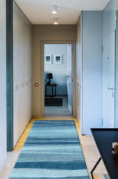 Meridian Blue Flatwoven Rug - 75x215 - Machine Washable Area Rug - Kid & Pet Friendly - Indoor Rugs - Ruggable - thumbnail 2