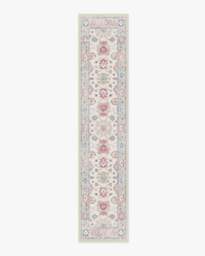 Serena Pink Rug by Mrs. Alice - 245 Round - Machine Washable Area Rug - Kid & Pet Friendly - Indoor Rugs - Ruggable - thumbnail 2