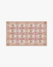 Quinnlyn Rose Multicolour Rug Pink - 245x305 - Machine Washable Area Rug - Kid & Pet Friendly - Indoor Rugs - Ruggable - thumbnail 2