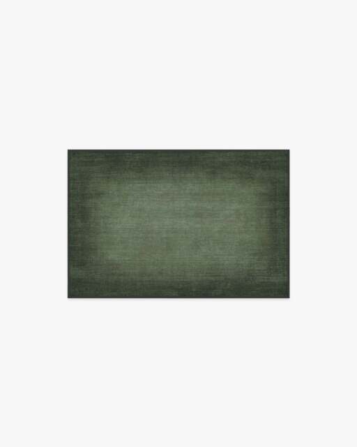 Aura Ombre Solid Sage Flatwoven Rug - 60x90 - Machine Washable Area Rug - Kid & Pet Friendly - Indoor Rugs - Ruggable - image 1