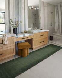 Aura Ombre Solid Sage Flatwoven Rug - 60x90 - Machine Washable Area Rug - Kid & Pet Friendly - Indoor Rugs - Ruggable - thumbnail 2