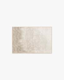 Reflection Champagne Rug - 60x90 - Machine Washable Area Rug - Kid & Pet Friendly - Indoor Rugs - Ruggable - thumbnail 1