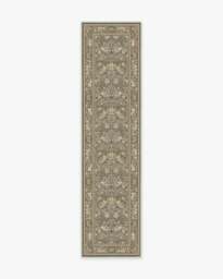Strawberry Thief Stone Gold Flatwoven Rug by Morris & Co. - 75x305 - Machine Washable Area Rug - Kid & Pet Friendly - Indoor Rugs - Ruggable - thumbnail 1