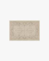 Odette Ivory Pearl Flatwoven Rug - 60x90 - Machine Washable Area Rug - Kid & Pet Friendly - Indoor Rugs - Ruggable - thumbnail 1