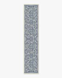 Delphina Delft Blue Flatwoven Rug - 75x365 - Machine Washable Area Rug - Kid & Pet Friendly - Indoor Rugs - Ruggable - thumbnail 1