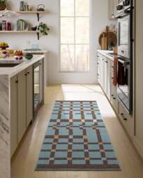 Nano Slate Blue Rug - 75x365 - Machine Washable Area Rug - Kid & Pet Friendly - Indoor Rugs - Ruggable - thumbnail 2