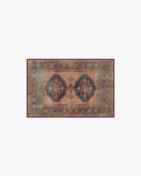 Marcela Copper Coral Rug - 60x90 - Machine Washable Area Rug - Kid & Pet Friendly - Indoor Rugs - Ruggable - thumbnail 1