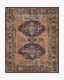 Marcela Copper Coral Rug - 60x90 - Machine Washable Area Rug - Kid & Pet Friendly - Indoor Rugs - Ruggable - thumbnail 2
