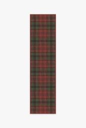 Dress Stewart Tartan Red Rug - 245 Round - Machine Washable Area Rug - Kid & Pet Friendly - Indoor Rugs - Ruggable - thumbnail 2