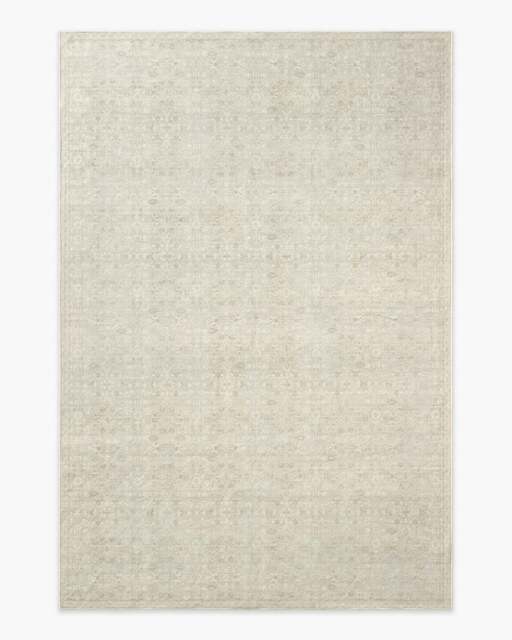 Sierra Ivory & Opal Rug - 200x290 - Machine Washable Area Rug - Kid & Pet Friendly - Indoor Rugs - Ruggable - image 1
