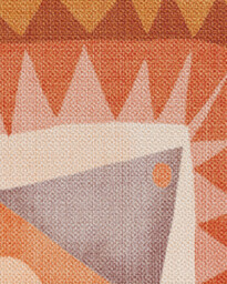 Hilma Papaya Outdoor Rug by Jungalow Orange - 245x305 - Machine Washable Area Rug - Kid & Pet Friendly - Indoor Rugs - Ruggable - thumbnail 4
