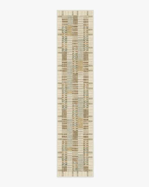 Selene Neutral Multicolour Rug by Architectural Digest - 75x365 - Machine Washable Area Rug - Kid & Pet Friendly - Indoor Rugs - Ruggable - image 1
