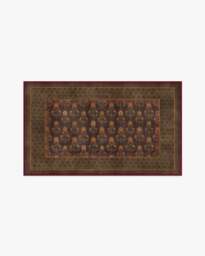 Sundara Brown & Olive Rug - 150x215 - Machine Washable Area Rug - Kid & Pet Friendly - Indoor Rugs - Ruggable - thumbnail 2