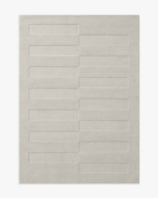 Ryder Dove Grey Plush Rug - 150x215 - Machine Washable Area Rug - Kid & Pet Friendly - Indoor Rugs - Ruggable - image 1
