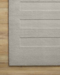 Ryder Dove Grey Plush Rug - 150x215 - Machine Washable Area Rug - Kid & Pet Friendly - Indoor Rugs - Ruggable - thumbnail 2