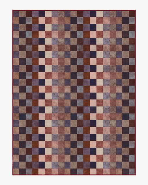 Flux Copper Multicolour Flatwoven Rug Purple - 275x365 - Machine Washable Area Rug - Kid & Pet Friendly - Indoor Rugs - Ruggable - image 1