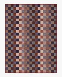 Flux Copper Multicolour Flatwoven Rug Purple - 275x365 - Machine Washable Area Rug - Kid & Pet Friendly - Indoor Rugs - Ruggable - thumbnail 1