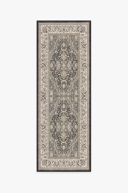 Allura Dark Wood Outdoor Rug Brown - 75x215 - Machine Washable Area Rug - Kid & Pet Friendly - Outdoor Rugs - Ruggable - image 1