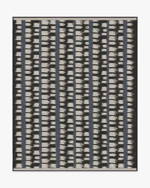 Berlin Charcoal & Sand Rug by Michael Michalsky - 245x305 - Machine Washable Area Rug - Kid & Pet Friendly - Indoor Rugs - Ruggable - image 1