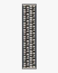 Berlin Charcoal & Sand Rug by Michael Michalsky - 245x305 - Machine Washable Area Rug - Kid & Pet Friendly - Indoor Rugs - Ruggable - thumbnail 2