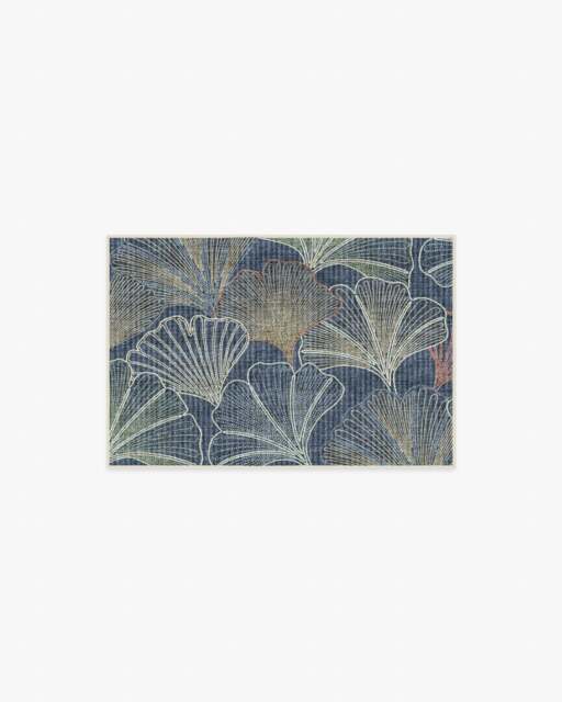 Deniz Navy Rug - 60x90 - Machine Washable Area Rug - Kid & Pet Friendly - Indoor Rugs - Ruggable - image 1