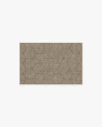 Prisma Natural Stone Flatwoven Rug - 60x90 - Machine Washable Area Rug - Kid & Pet Friendly - Indoor Rugs - Ruggable - thumbnail 1