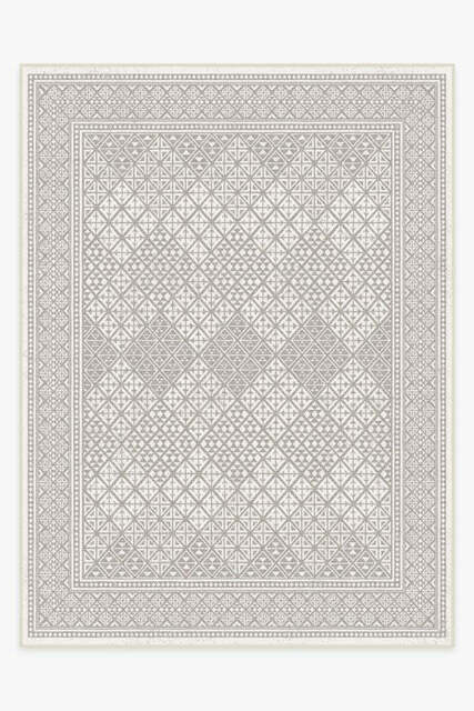 Loseta Grey Outdoor Rug - 275x365 - Machine Washable Area Rug - Kid & Pet Friendly - Outdoor Rugs - Ruggable - image 1