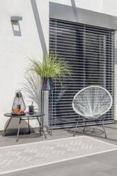Loseta Grey Outdoor Rug - 275x365 - Machine Washable Area Rug - Kid & Pet Friendly - Outdoor Rugs - Ruggable - thumbnail 2