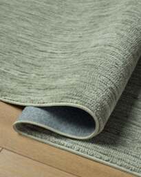 Finley Sage Plush Rug - 150x215 - Machine Washable Area Rug - Kid & Pet Friendly - Indoor Rugs - Ruggable - thumbnail 2