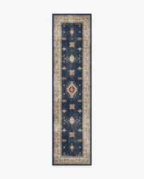 Verena Sapphire Rug - 150x215 - Machine Washable Area Rug - Kid & Pet Friendly - Indoor Rugs - Ruggable - thumbnail 2