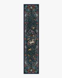 Dreamweaver Blue Multicolour Rug by Iris Apfel - 60x90 - Machine Washable Area Rug - Kid & Pet Friendly - Indoor Rugs - Ruggable - thumbnail 2