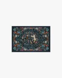 Dreamweaver Blue Multicolour Rug by Iris Apfel - 60x90 - Machine Washable Area Rug - Kid & Pet Friendly - Indoor Rugs - Ruggable - thumbnail 1