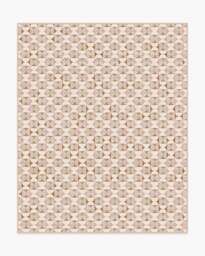 Orana Soft Pink & Natural Rug - 245x305 - Machine Washable Area Rug - Kid & Pet Friendly - Indoor Rugs - Ruggable