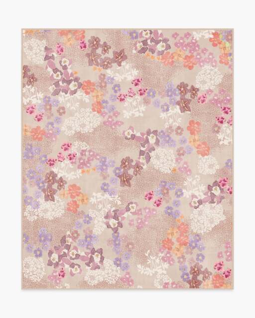 Arden Natural Multicolour Flatwoven Rug - 245x305 - Machine Washable Area Rug - Kid & Pet Friendly - Indoor Rugs - Ruggable - image 1