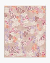 Arden Natural Multicolour Flatwoven Rug - 245x305 - Machine Washable Area Rug - Kid & Pet Friendly - Indoor Rugs - Ruggable