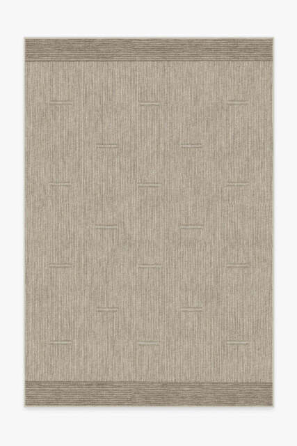 Solvi Stone Flatwoven Rug Beige - 185x275 - Machine Washable Area Rug - Kid & Pet Friendly - Indoor Rugs - Ruggable - image 1