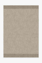 Solvi Stone Flatwoven Rug Beige - 185x275 - Machine Washable Area Rug - Kid & Pet Friendly - Indoor Rugs - Ruggable