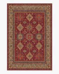 Cambria Ruby Flatwoven Rug - 185x275 - Machine Washable Area Rug - Kid & Pet Friendly - Indoor Rugs - Ruggable - thumbnail 1