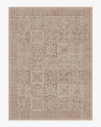 Astoria Rose Gold Flatwoven Rug by The Hiltons - 275x365 - Machine Washable Area Rug - Kid & Pet Friendly - Indoor Rugs - Ruggable