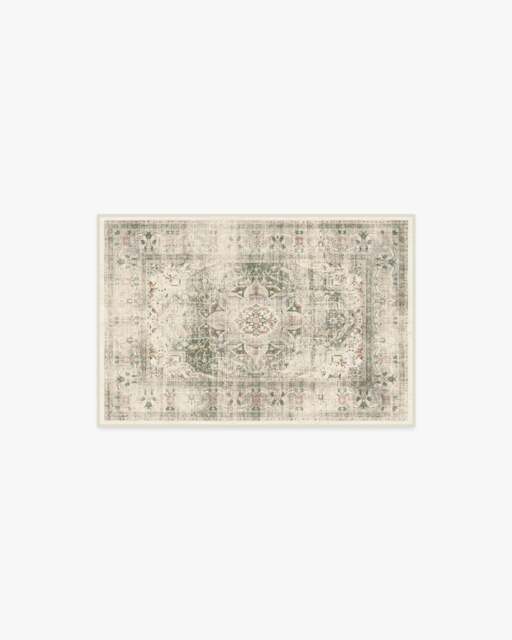 Sarrah Sage Rug - 60x90 - Machine Washable Area Rug - Kid & Pet Friendly - Indoor Rugs - Ruggable - image 1
