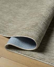Lennox Sandstone Plush Rug Beige - 150x215 - Machine Washable Area Rug - Kid & Pet Friendly - Indoor Rugs - Ruggable - thumbnail 2