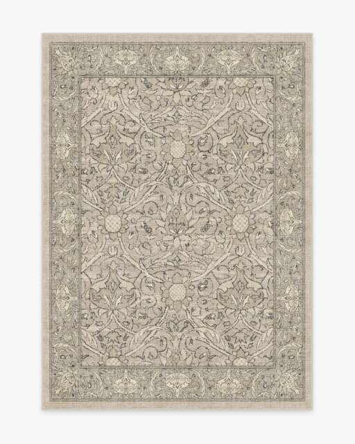 Montreal Natural Stone Rug by Morris & Co. - 150x215 - Machine Washable Area Rug - Kid & Pet Friendly - Indoor Rugs - Ruggable - image 1