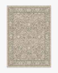 Montreal Natural Stone Rug by Morris & Co. - 150x215 - Machine Washable Area Rug - Kid & Pet Friendly - Indoor Rugs - Ruggable